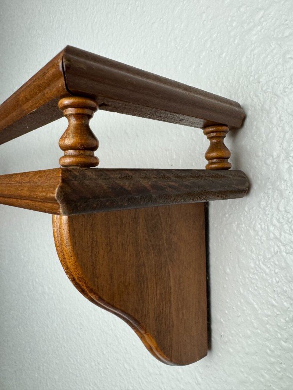 Vintage Wood Shelf Display Balustrade 24" L - Picture 9 of 16